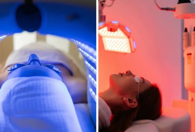 Red vs. Blue Light: Which One Does Your Skin Actually Need? - reseen beauty